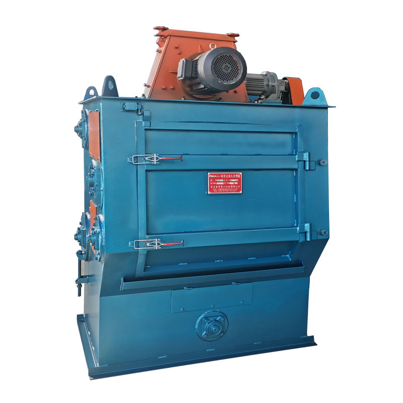 I-Q32 Tumble Belt Shot Blasting Machine Yokuhlanza Okokufaka Kwethusi