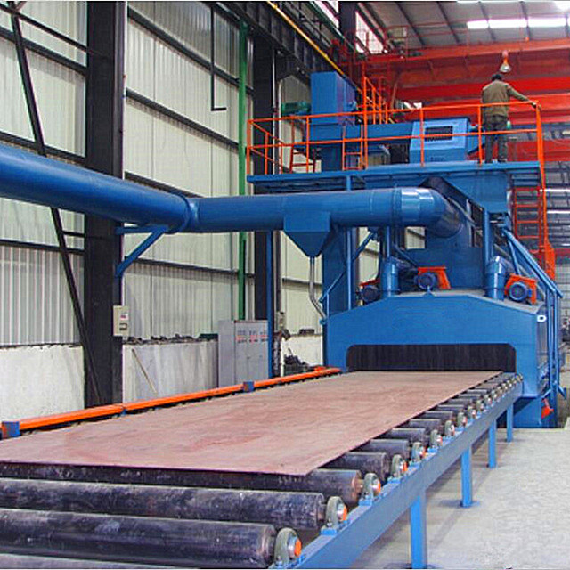 I-Roller Conveyor Shot Blasting Machine